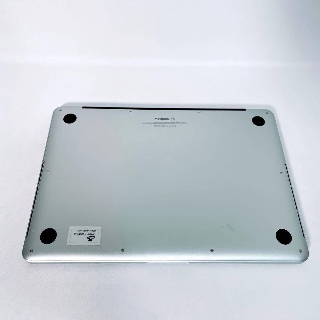 大容量SSD 高性能ノートPC MacBookPro 13インチ 動画編集にも