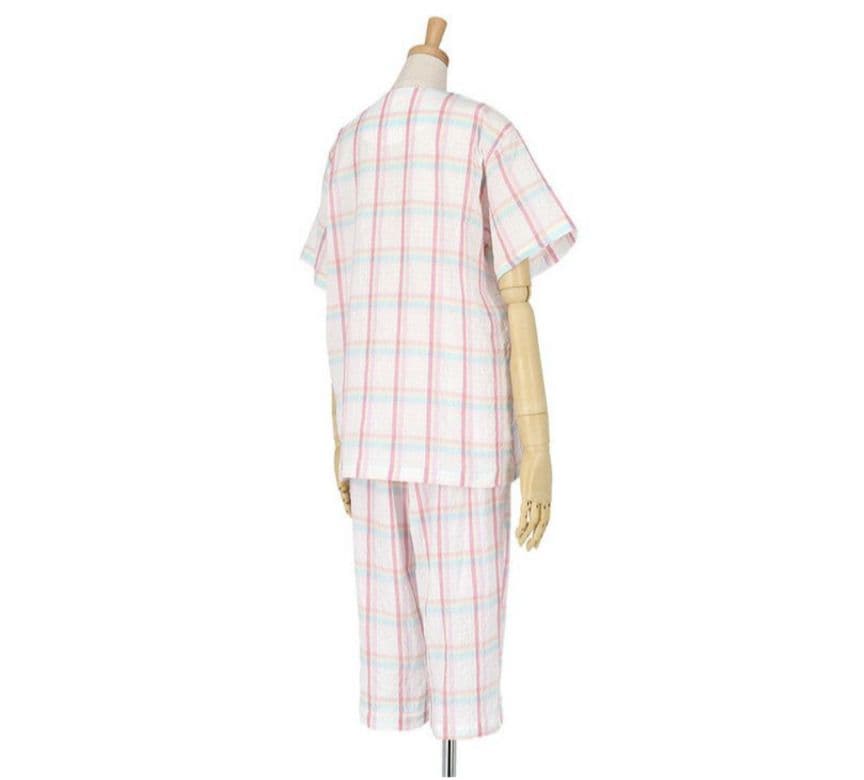 新品タグ付き ワコール 睡眠科学 パジャマ ルームウェア チェック 春夏 M