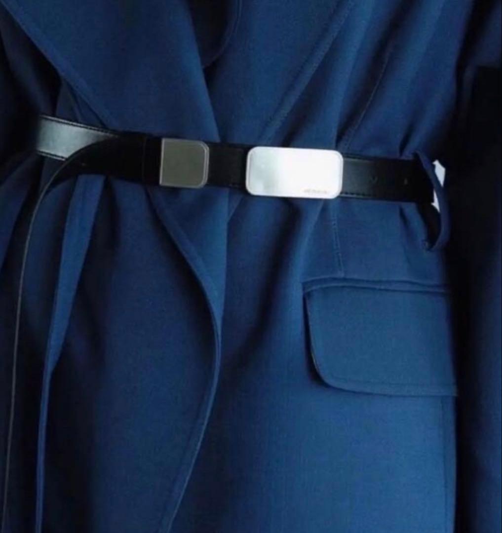 【PETER DO 】LOGO BUCKLE BELT（ロゴバックルベルト）