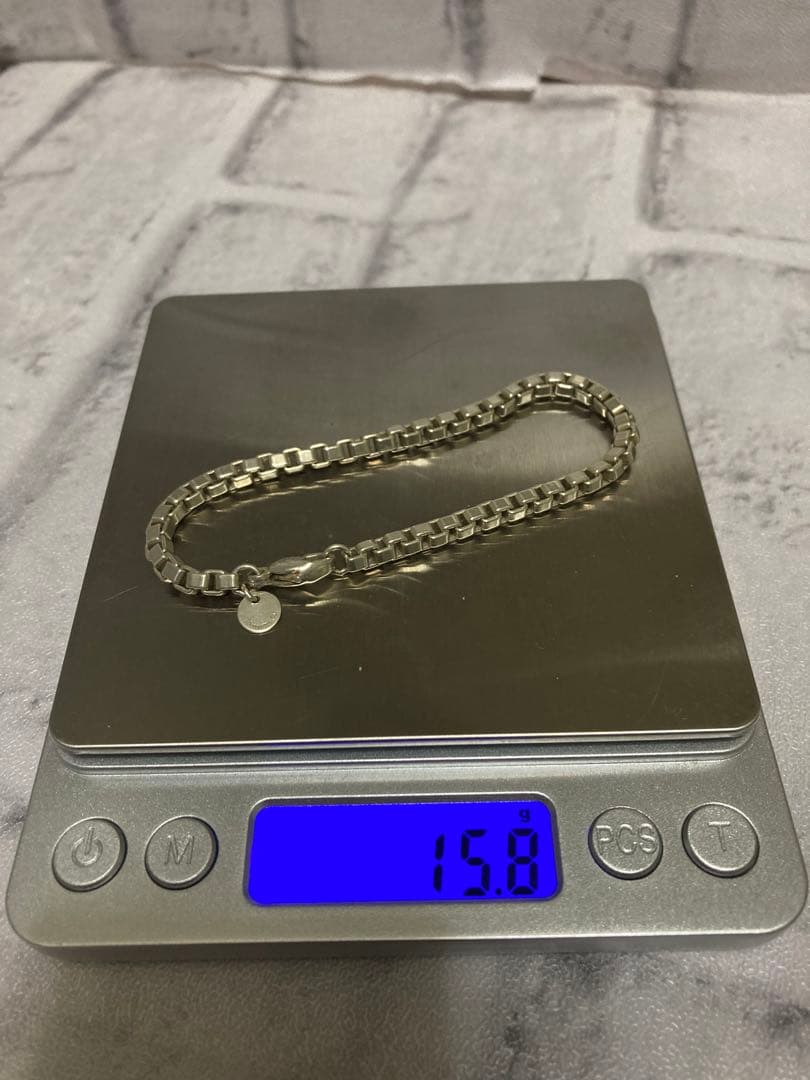 Tiffany＆Co.ベネチアンチェーンブレスレット シルバー925
