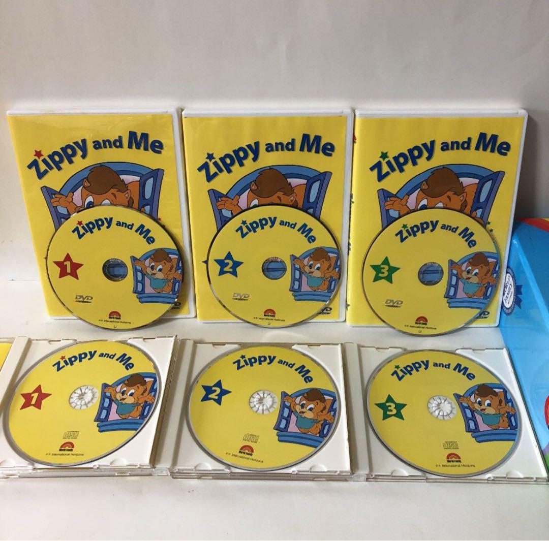 ジッピーアンドミーDVD、CDケース付き