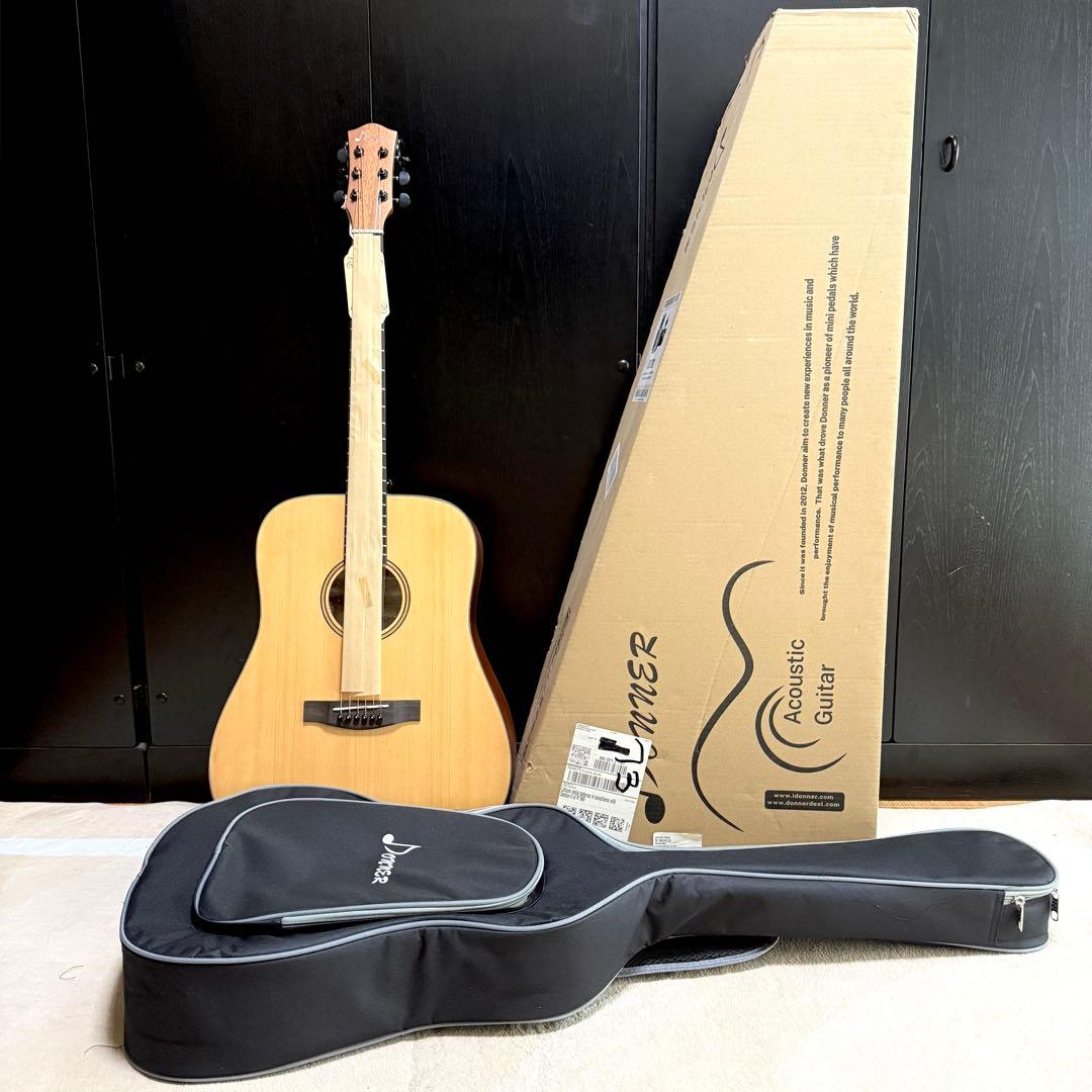 【新品】Donner DAG-1 アコースティックギター 初心者フルセット