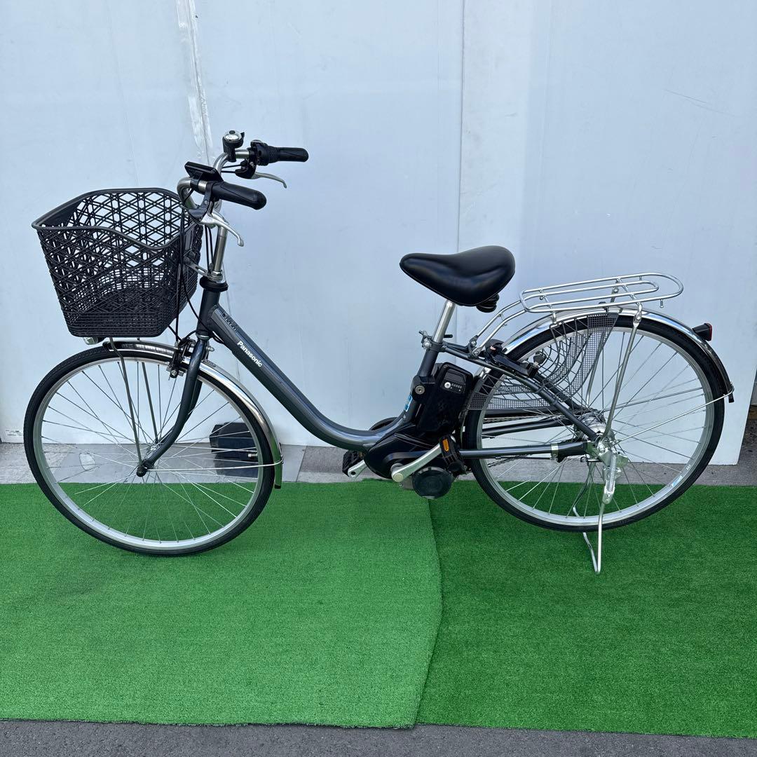 Panasonicパナソニック電動アシスト自転車26インチ 16Ah グレー美品