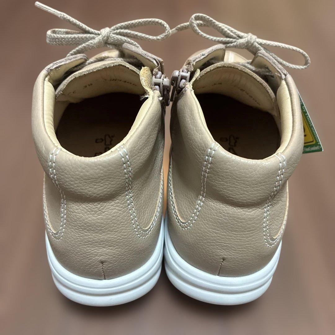 未使用フィンコンフォート ショートブーツ 2989ベージュ 3.5(23cm)