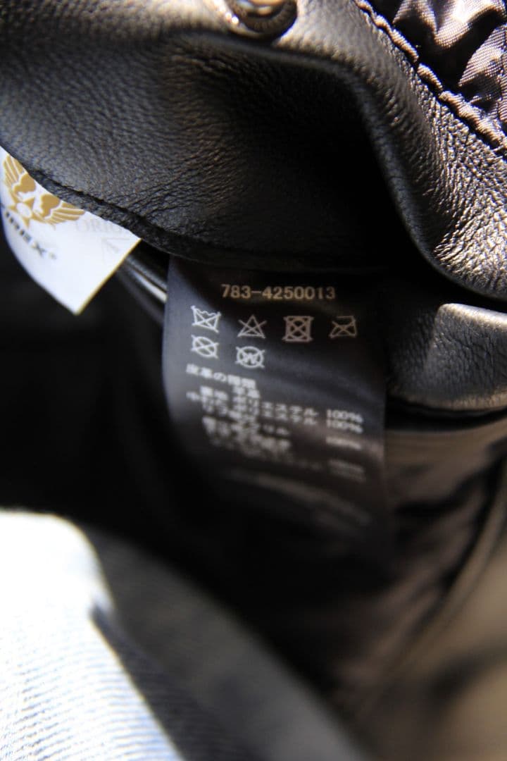 AVIREX × FORSOMEONEレザージャケット