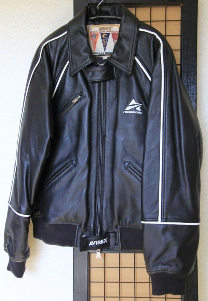AVIREX × FORSOMEONEレザージャケット