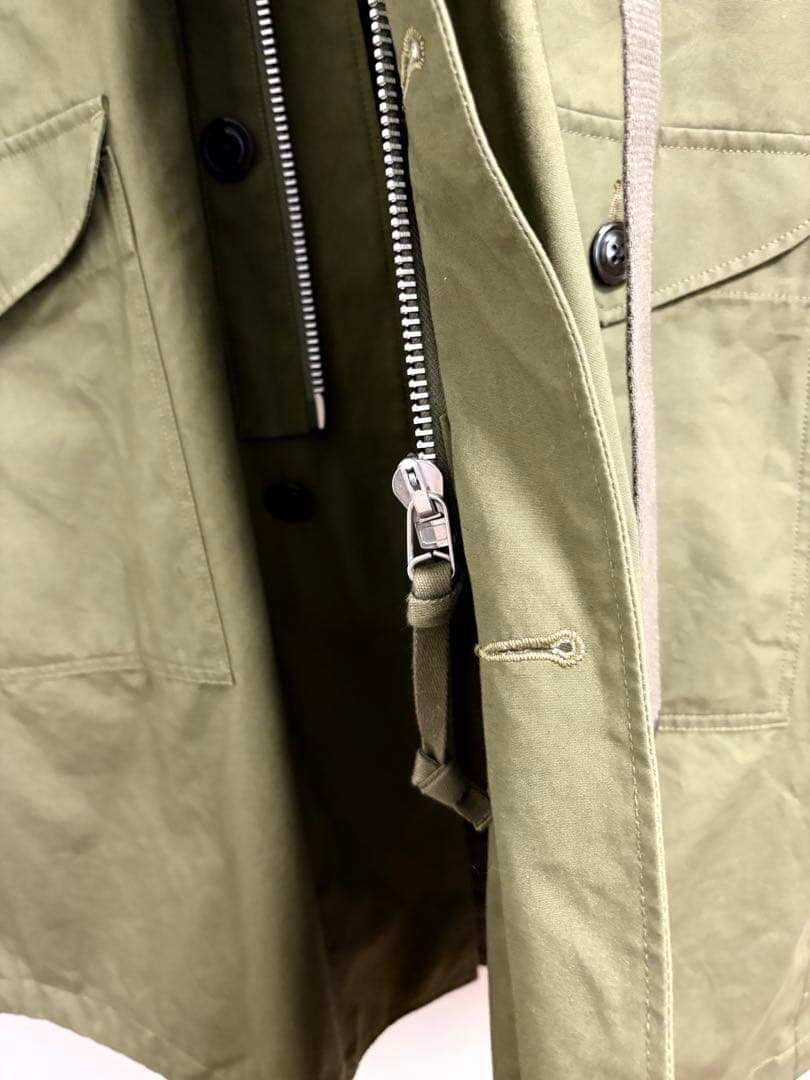 chimala VENTILE チマラ M-47モッズミリタリーコートカーキ