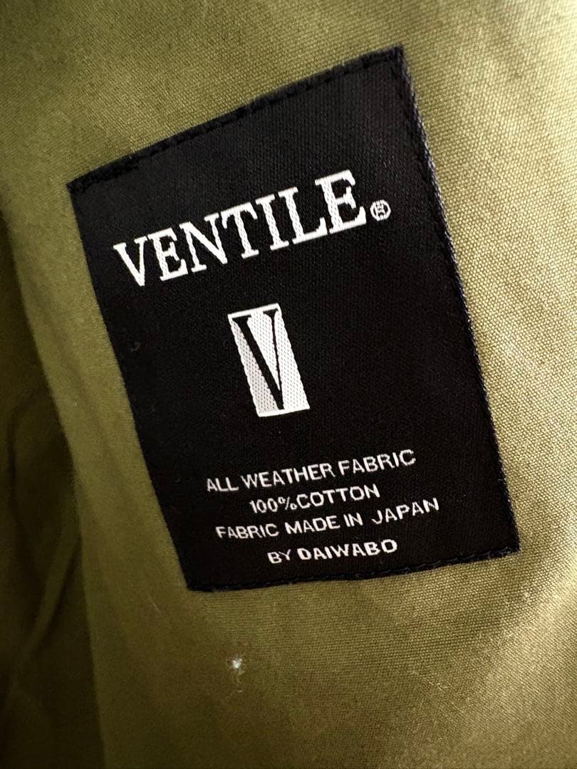 chimala VENTILE チマラ M-47モッズミリタリーコートカーキ