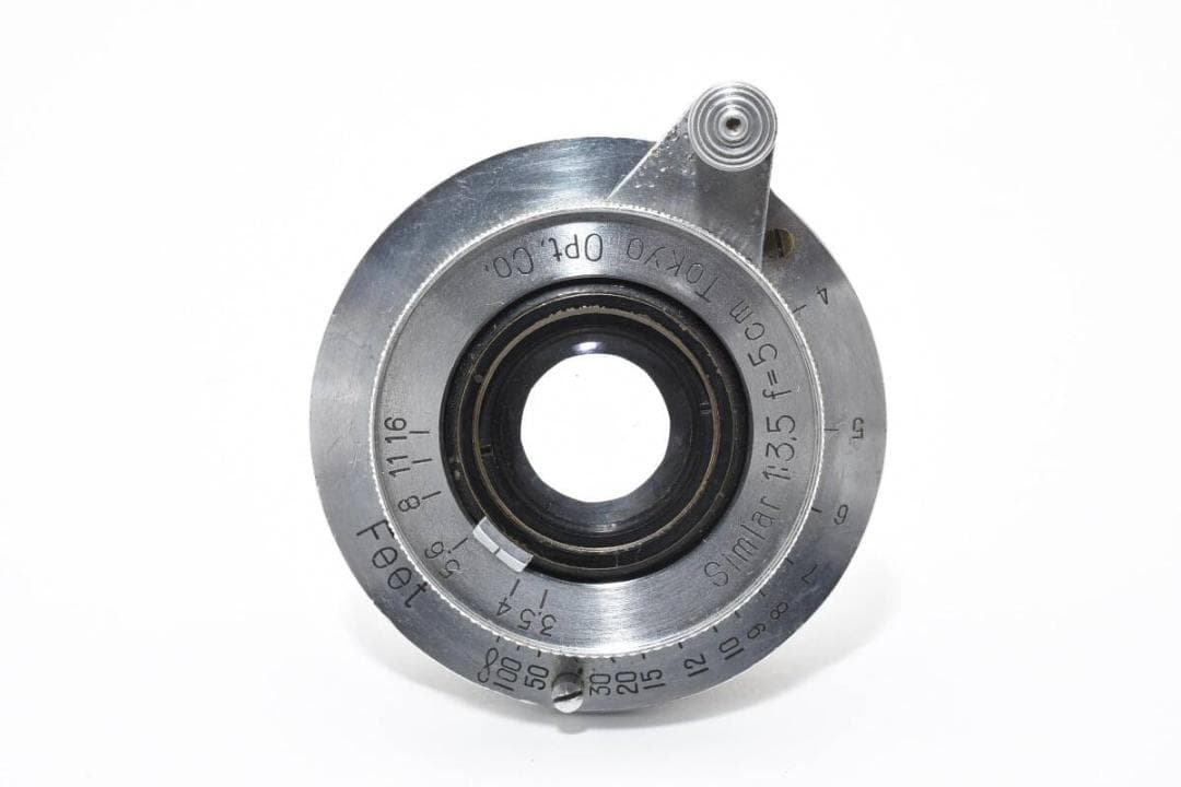 【新春価格／1/1限定】東京光学 シムラー 5cm F3.5 沈胴 ライカ エル