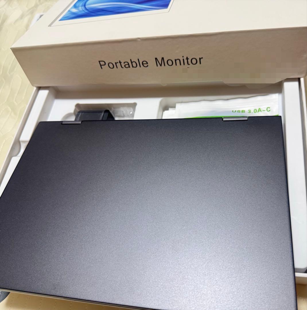 新品　13.3インチ　モニター178度超広視野角のIPSディスプレイ360度回転