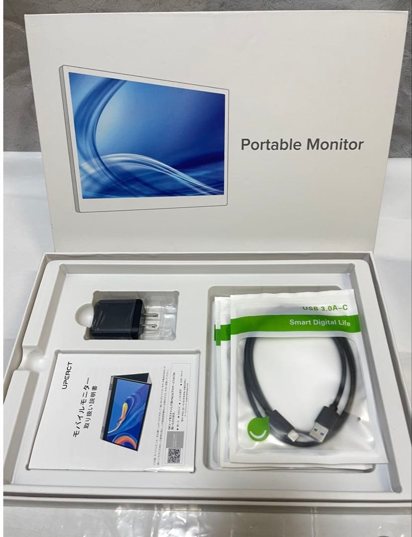 新品　13.3インチ　モニター178度超広視野角のIPSディスプレイ360度回転