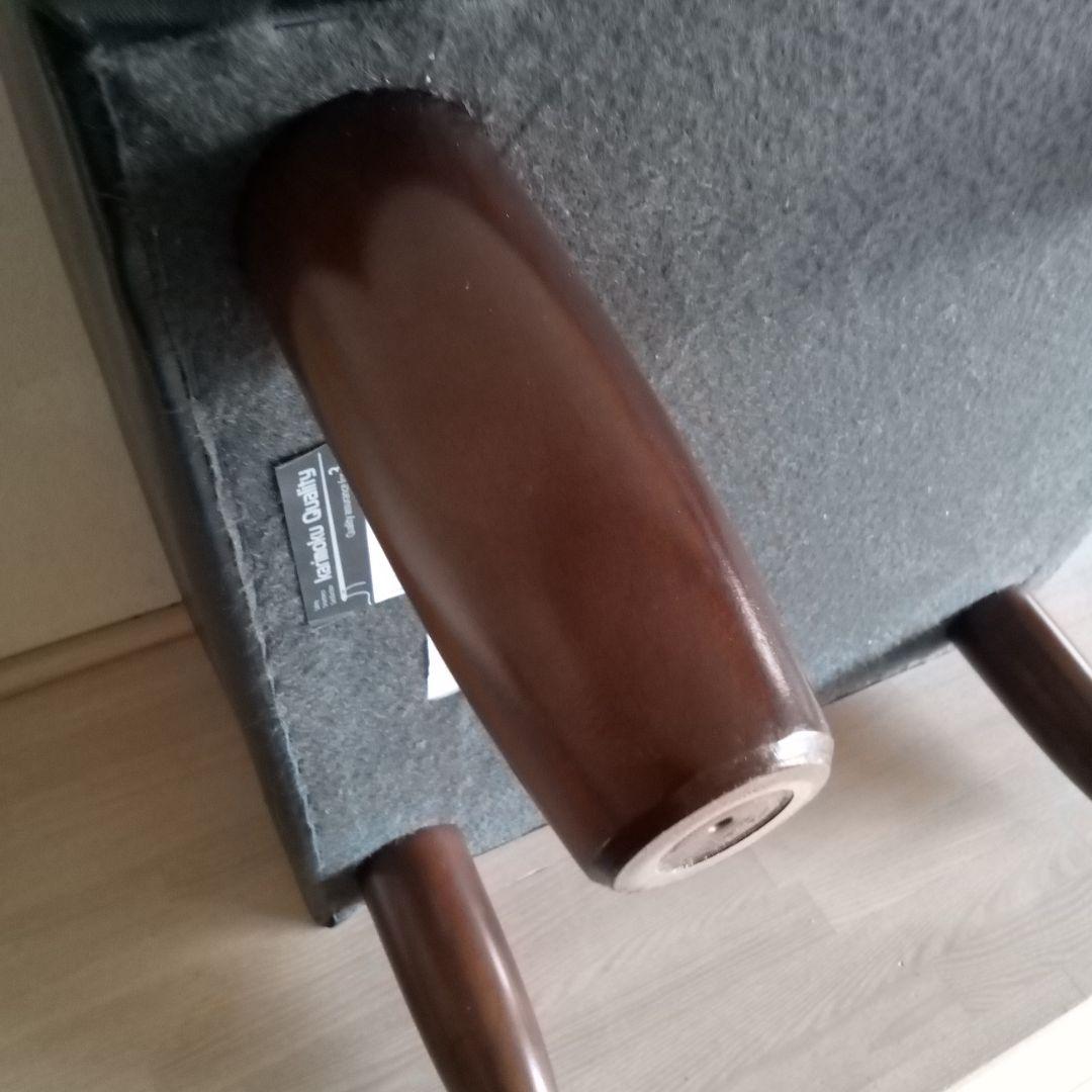 カリモク60　オットマン　スタンダードブラック　X36206