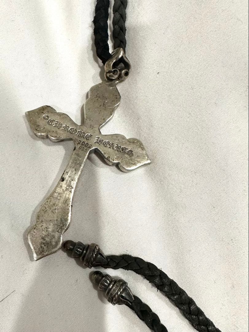 山*郎様 chromehearts クロムハーツ　スペードクロス　レザーブレード