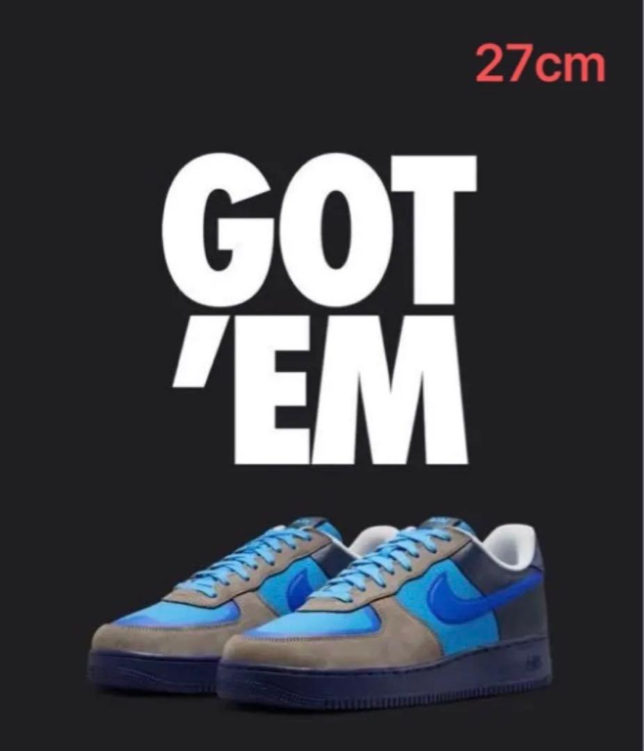 靴 NIKE AIR FORCE1 LOW SP HF5516001 27cm