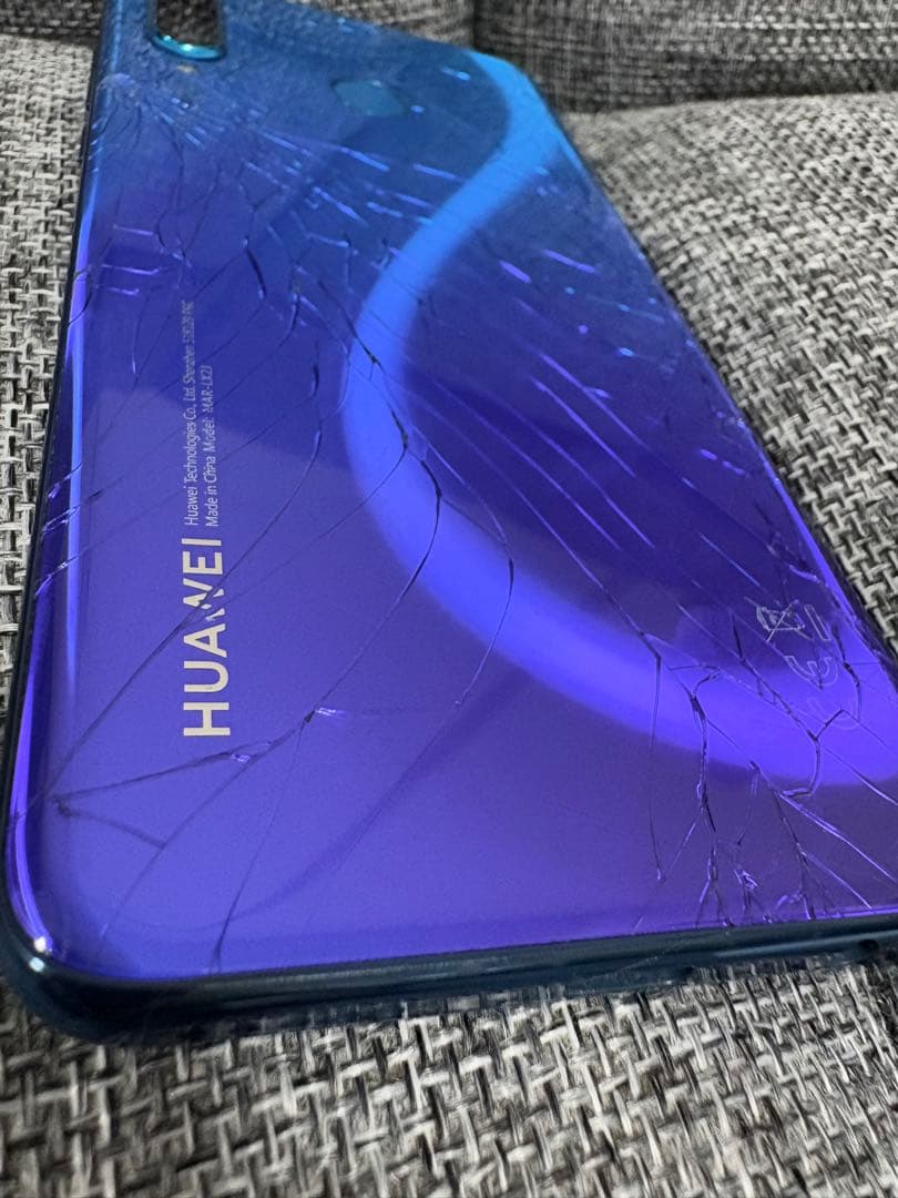 HUAWEI P30 lite 本体 H64 ピコックブルー　simフリー