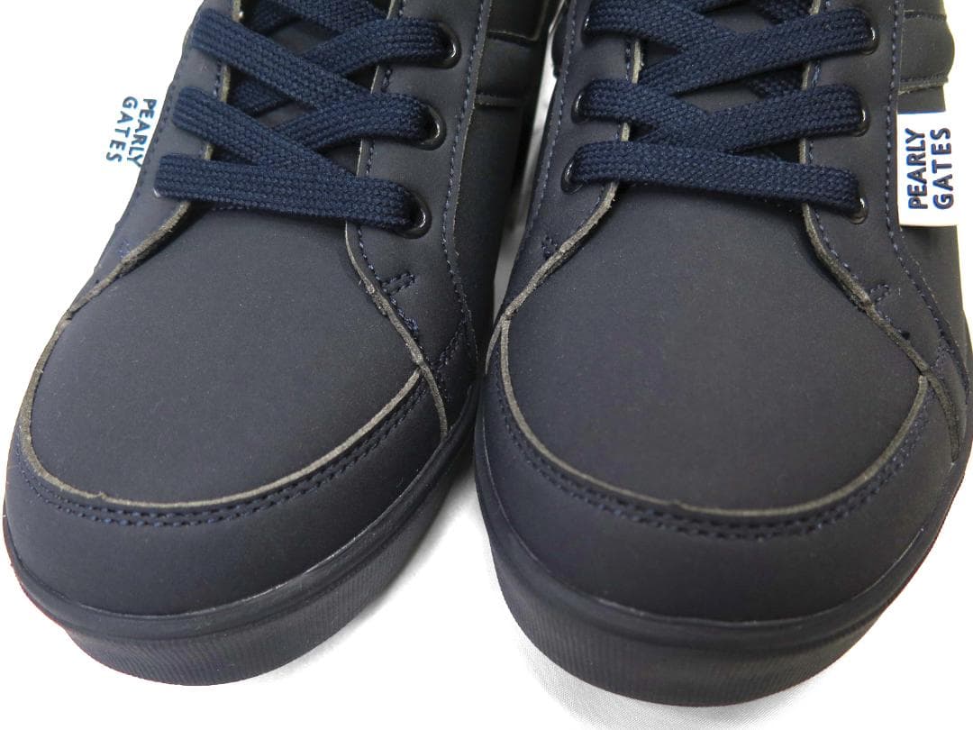 展示品●パーリーゲイツ●ミドルカット　ソフトスパイクゴルフシューズ　23.5cm