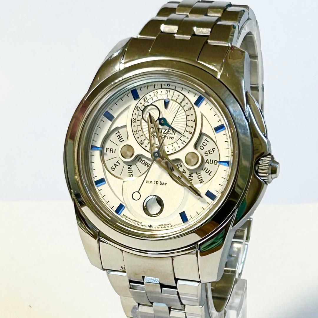 【美品/稼働】CITIZEN キャランドゥリエ エコドライブ コンプリケーション