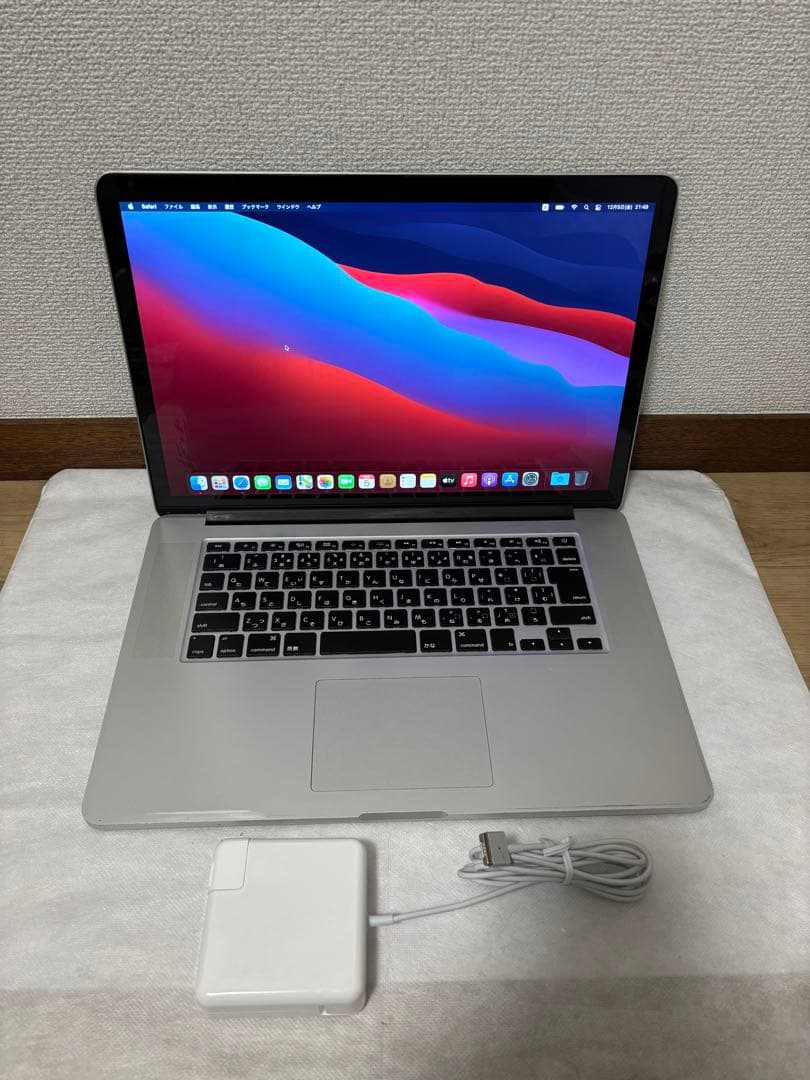MacBook本体 MacBook Pro 15inch Core i7 Retina A1398