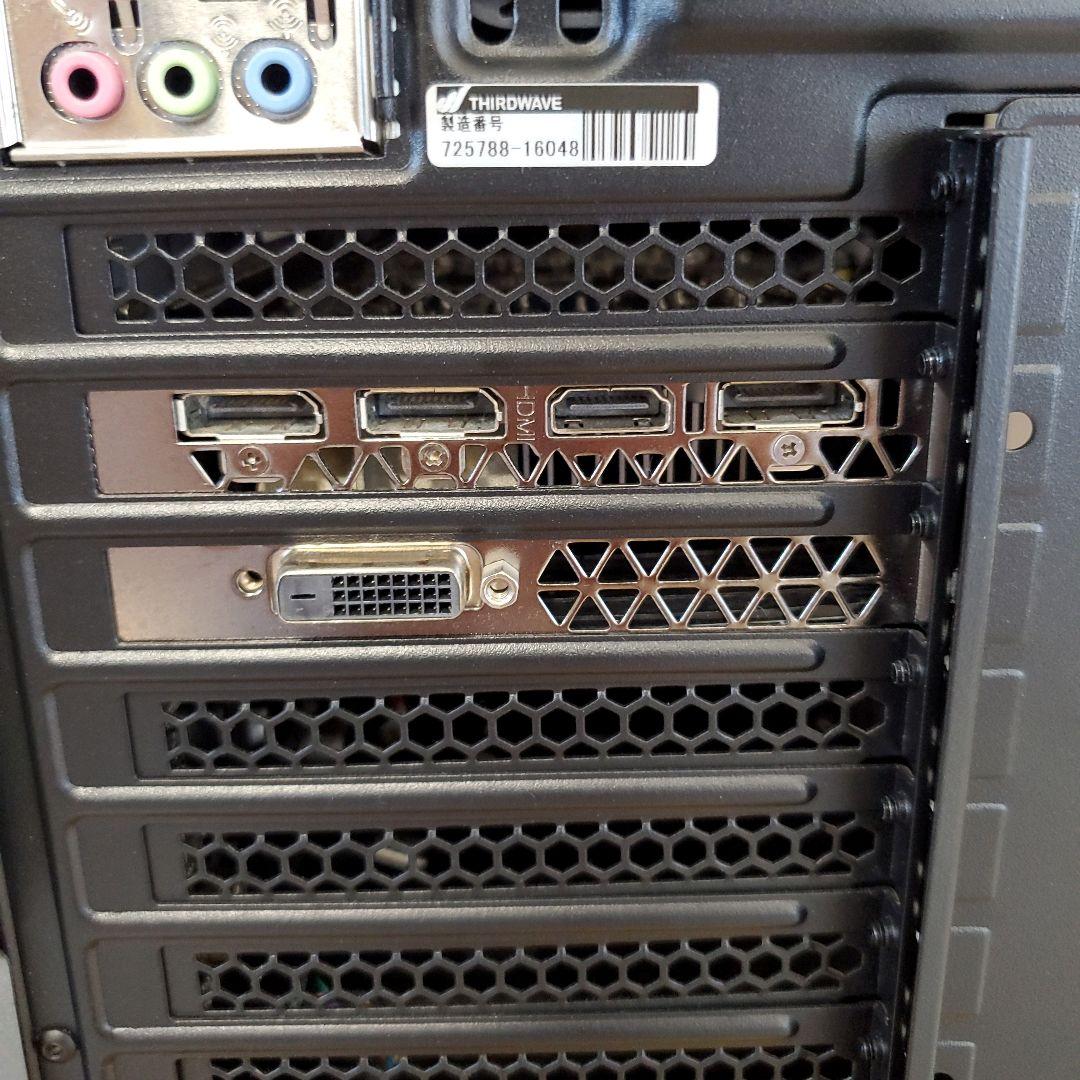 【人気のガレリア】ゲーミングPC/Ryzen5 2600/GTX1060