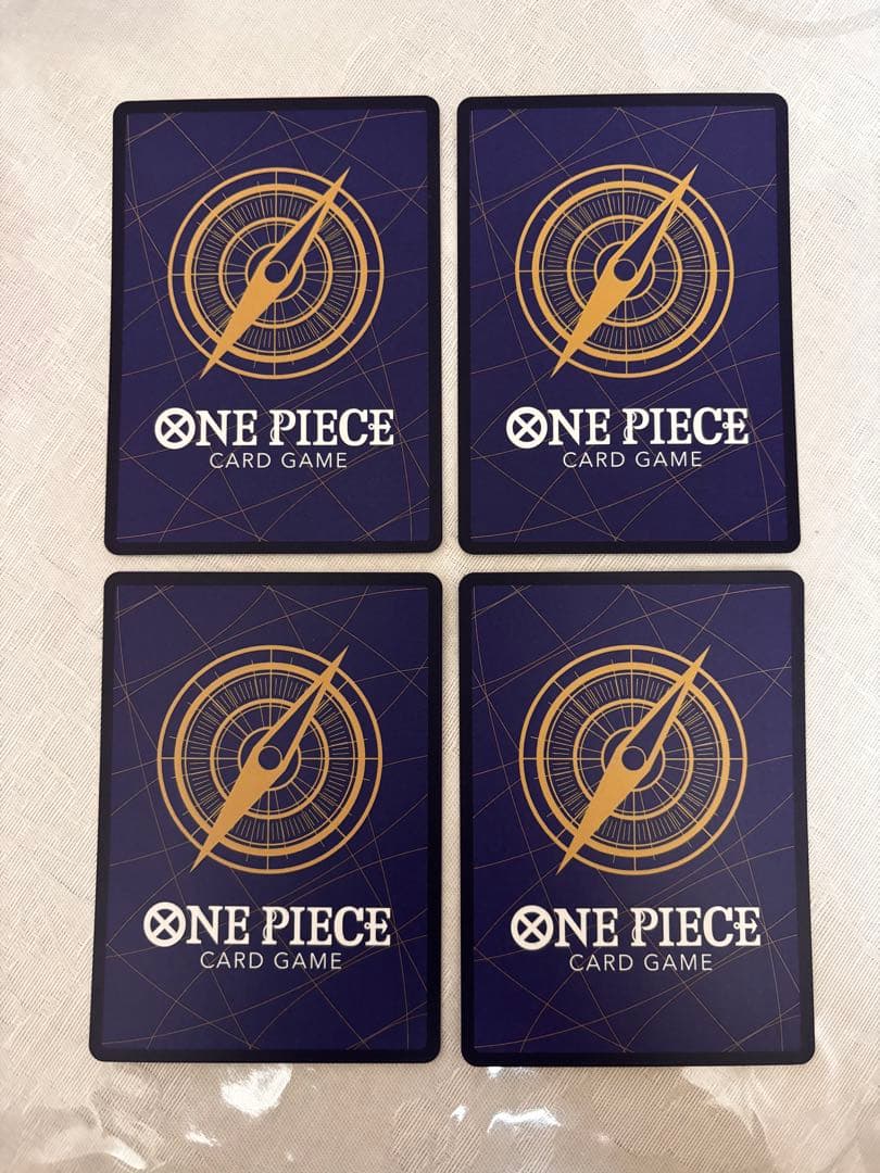 ワンピースカード　カタクリ　3rd anniversary set プロモ　4枚