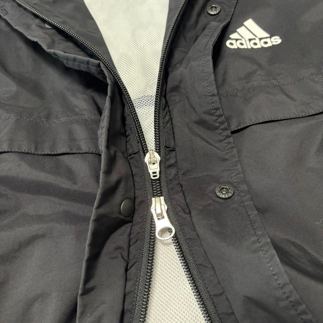 ジャケット・アウター adidas detachable set up black XXL 00s