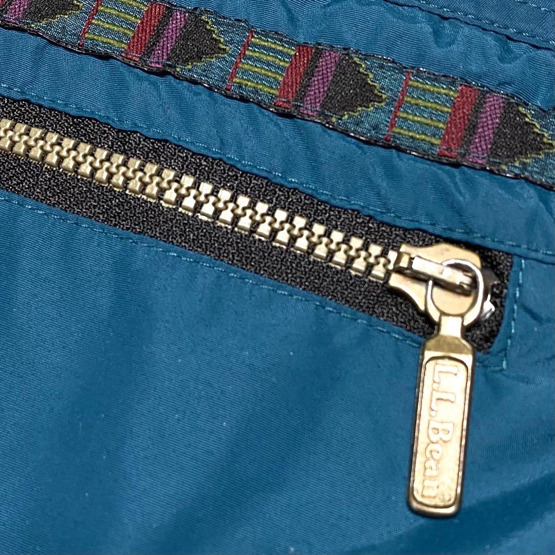 80s USA製 LL Bean アノラックパーカー チロリアンパーカー L