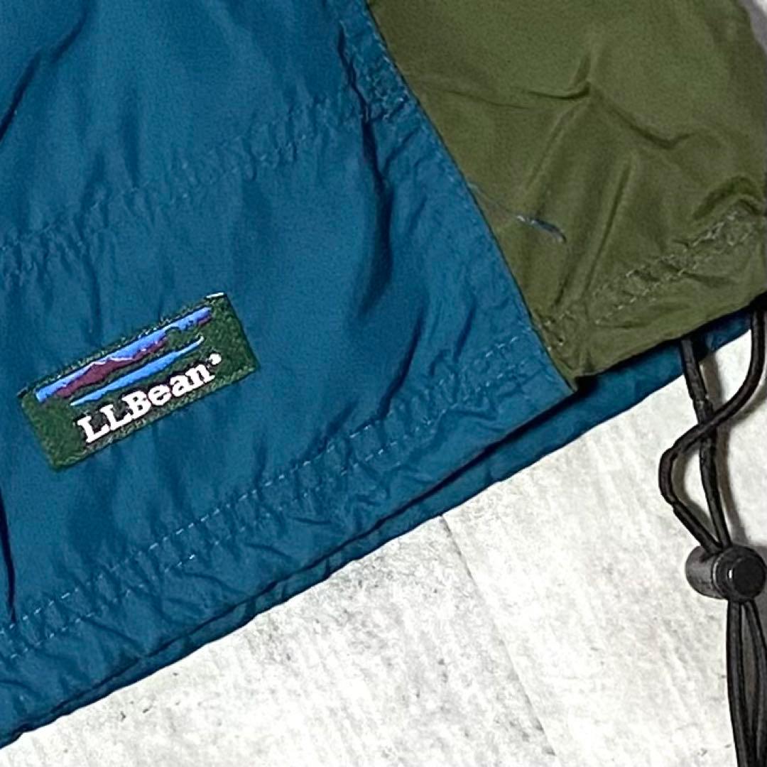 80s USA製 LL Bean アノラックパーカー チロリアンパーカー L