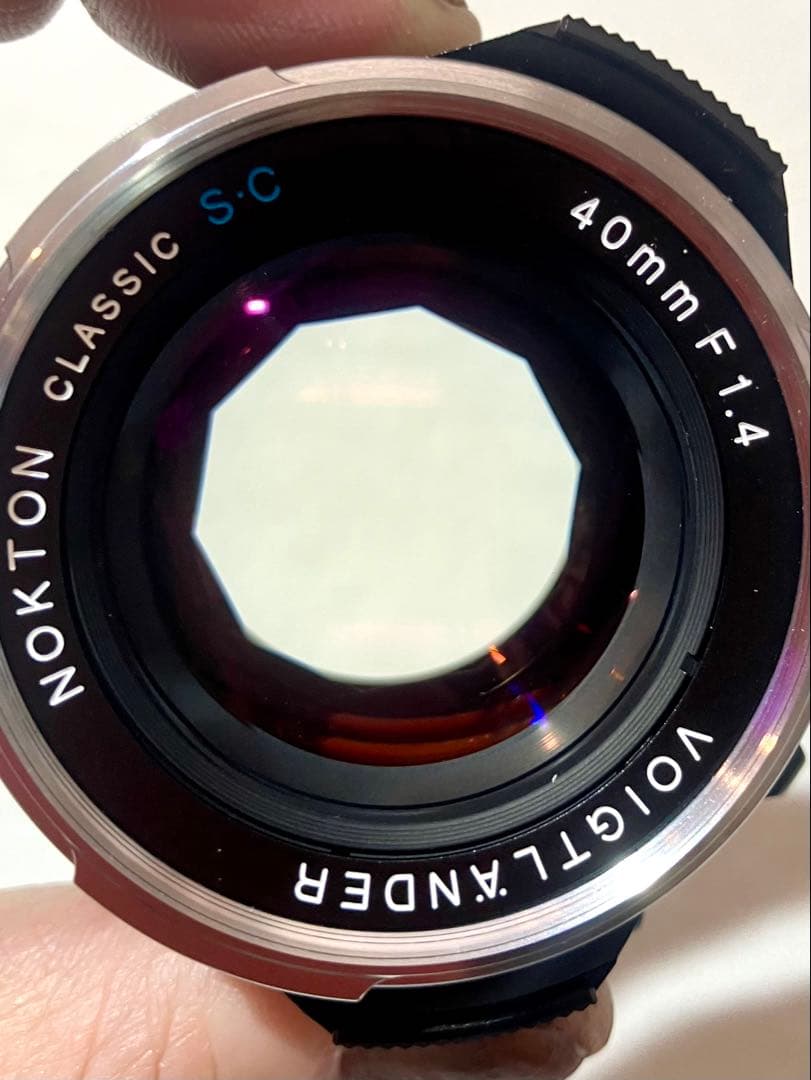 レンズ(単焦点) Voigtlander NOKTON classic 40mm F1.4 SC