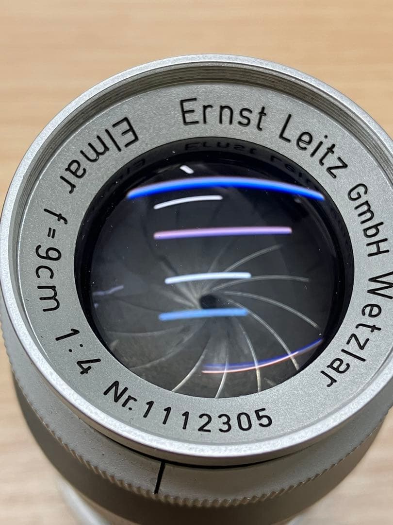 ライカ　レンズ　Leica elmar 90mm 9cm F4 Lマウント