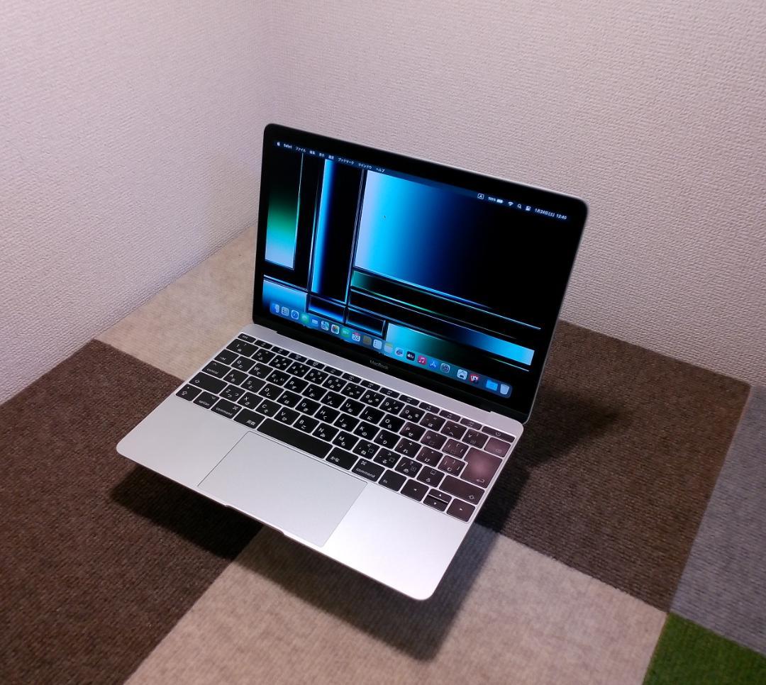 MacBook 2017 A1534 12㌅ 『BT充放電1回』Silver