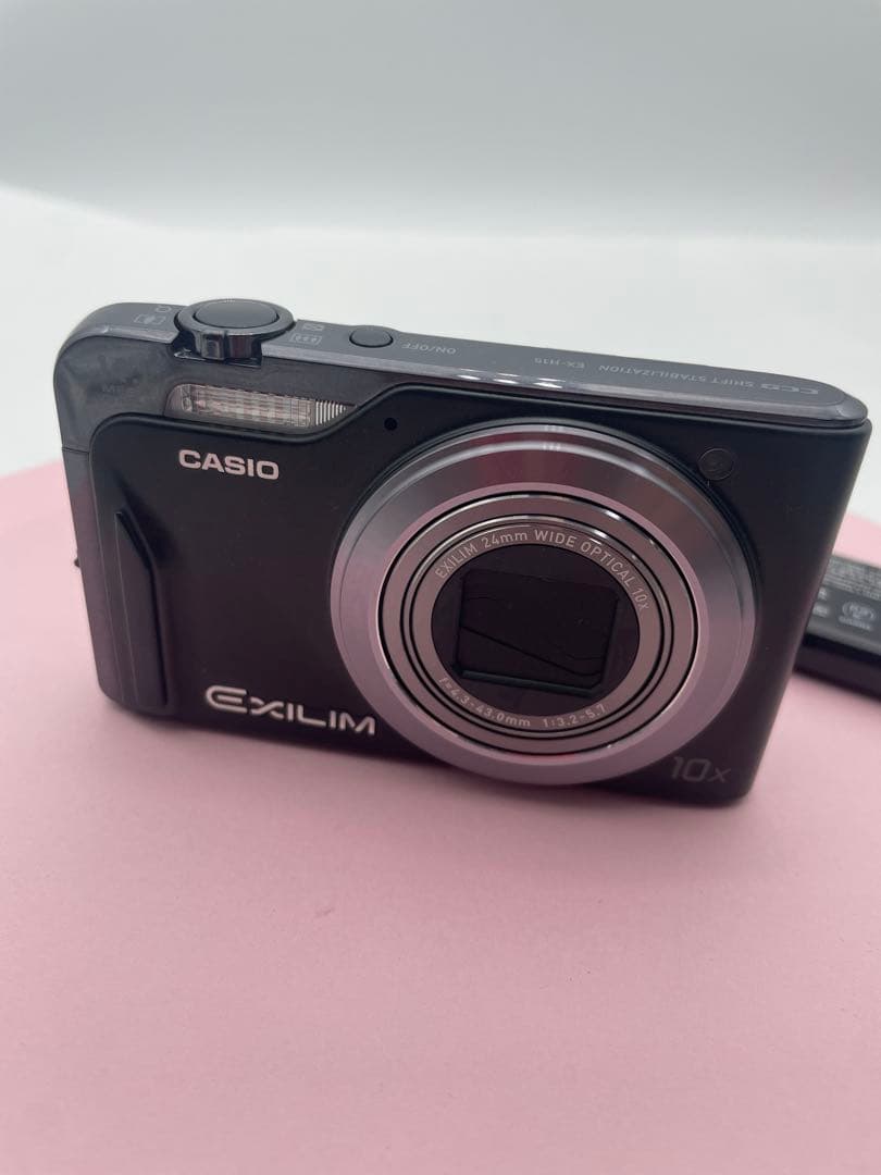 CASIO EXILIM EX-H15 ブラック デジタルカメラ 10倍ズーム