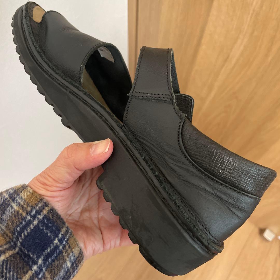 NAOT ブラックサンダル 38