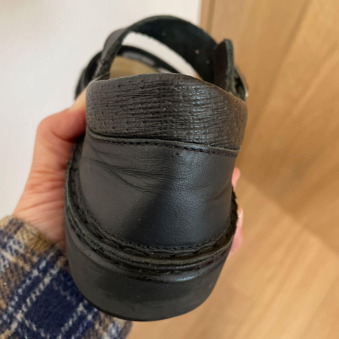 NAOT ブラックサンダル 38