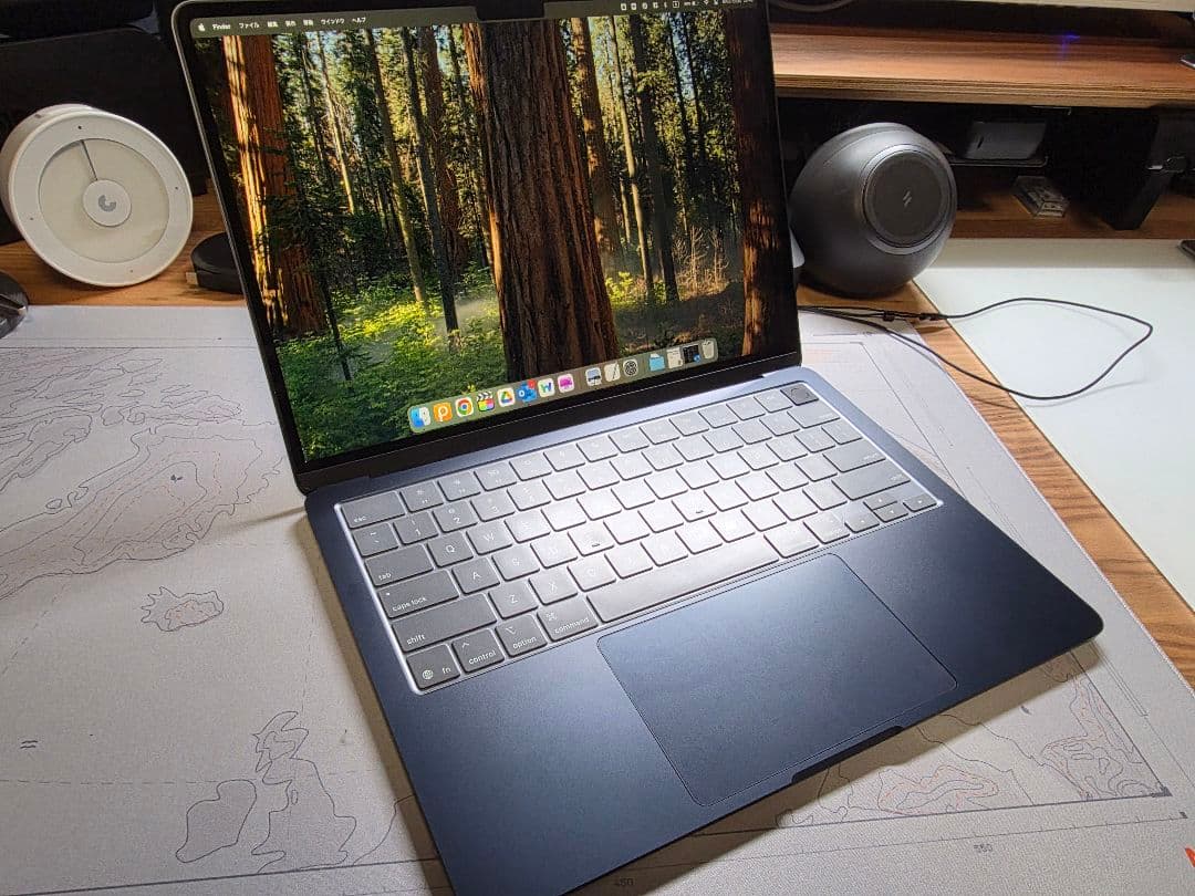 【超美品】M4MacBookAir メモリ24GBストレージ512GB US配列