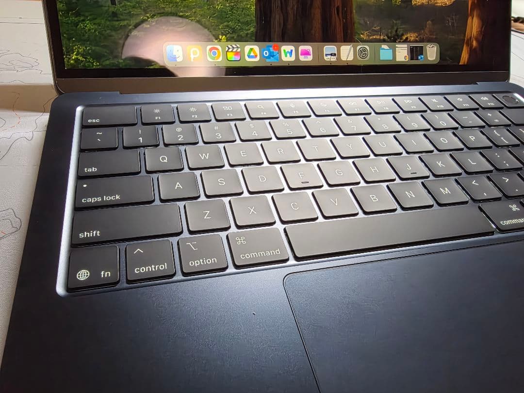 【超美品】M4MacBookAir メモリ24GBストレージ512GB US配列