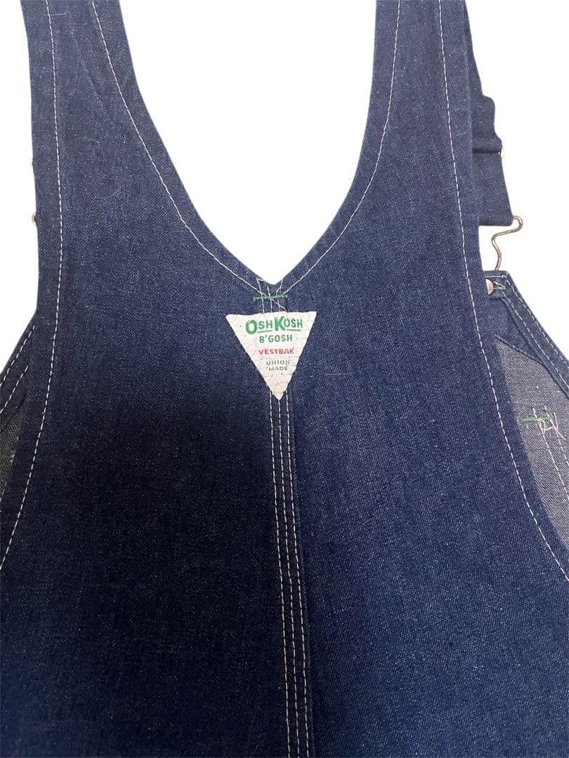 ［美品］OshKosh B'Gosh 70's デニムオーバーオール