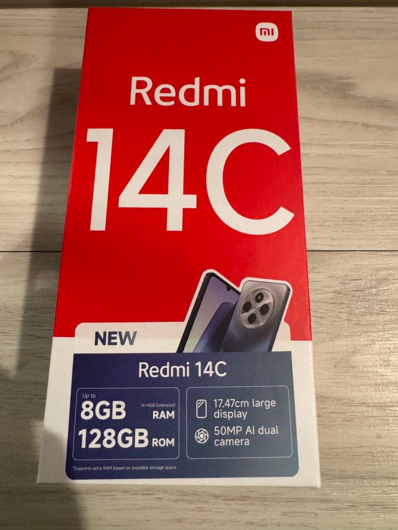 Xiaomi Redmi 14C 8GB/128GB 本体 ブラック
