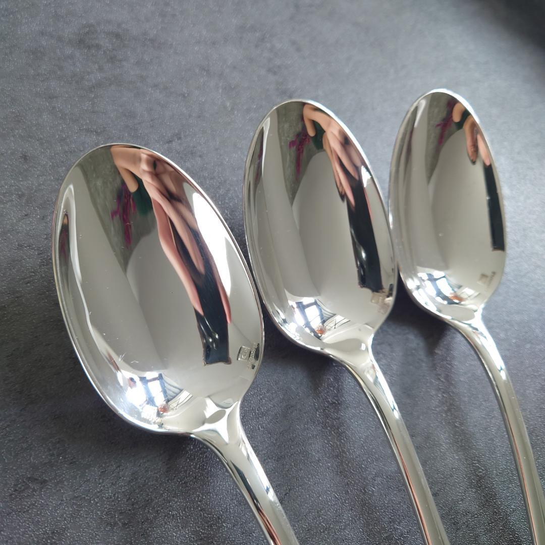 美品 クリストフル フィデリオ テーブルスプーン 3点