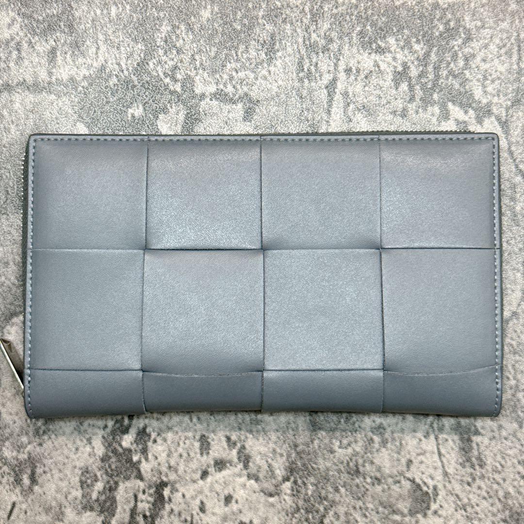 現行 未使用級✨ボッテガヴェネタ カセット マキシイントレ ラウンドファスナー