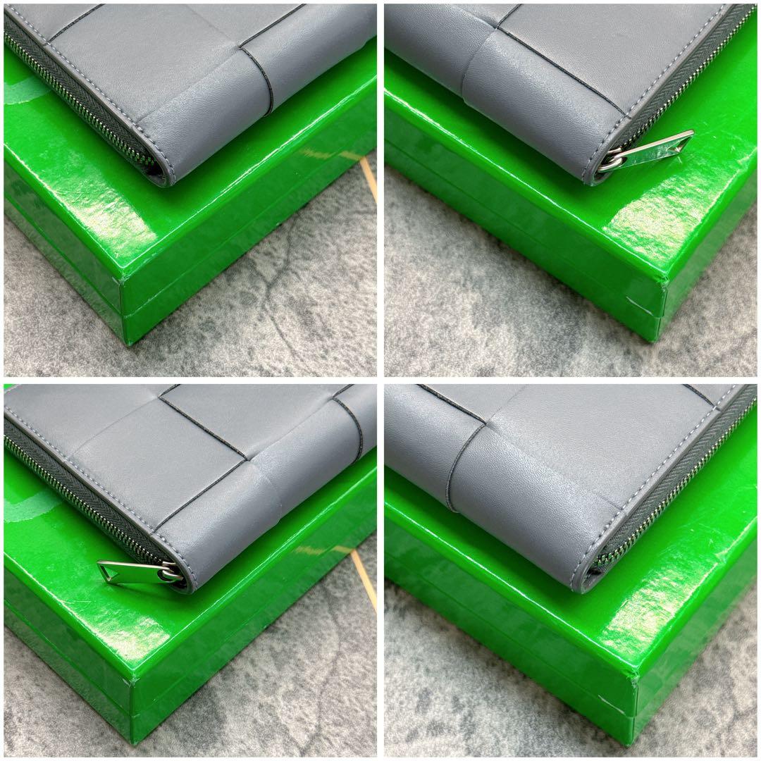 現行 未使用級✨ボッテガヴェネタ カセット マキシイントレ ラウンドファスナー