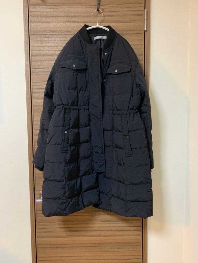 ￥85,800 Theory luxeセオリーリュクス　ブラック　ダウンコート