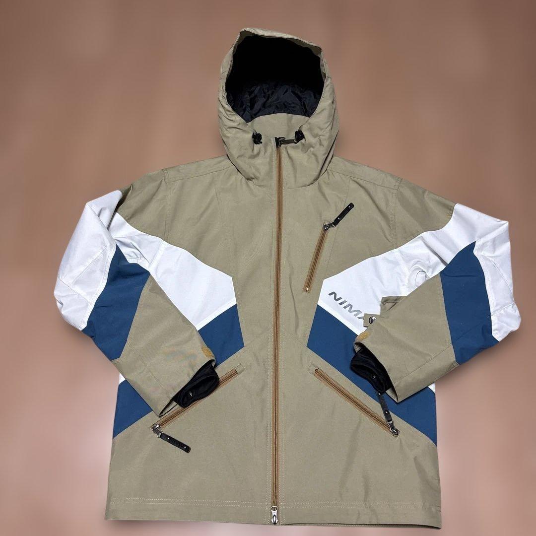 週末限定価格⭐︎スノーボードウェア メンズS 防水素材 フード付き