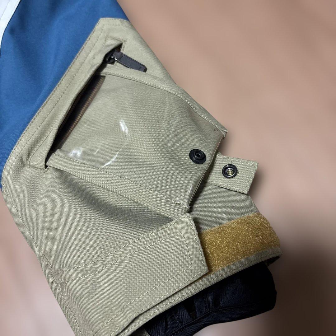 週末限定価格⭐︎スノーボードウェア メンズS 防水素材 フード付き