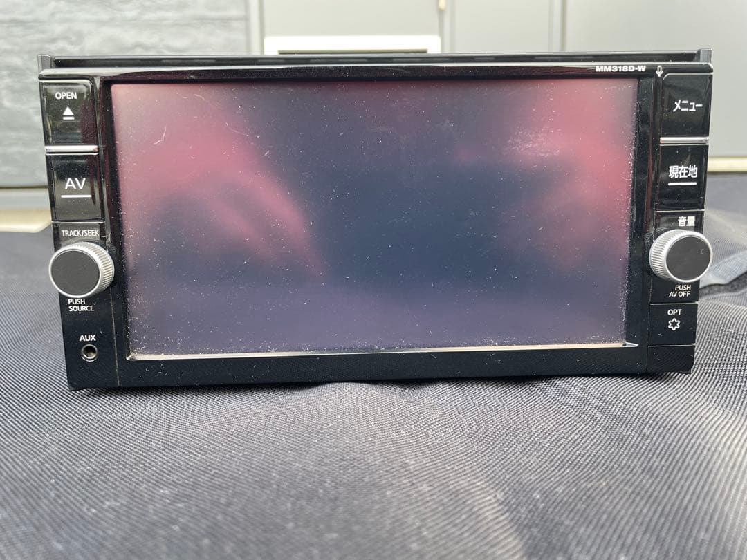 日産純正　カーナビ MM318D-W 2021年製