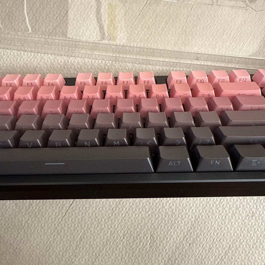 MAGEGEE フルサイズキーボード ピンク・グレー