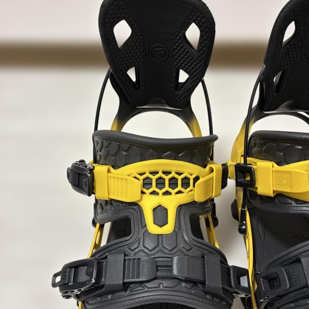 Flow NX2 fusion 22-23 L ビンディング　イエロー×ブラック