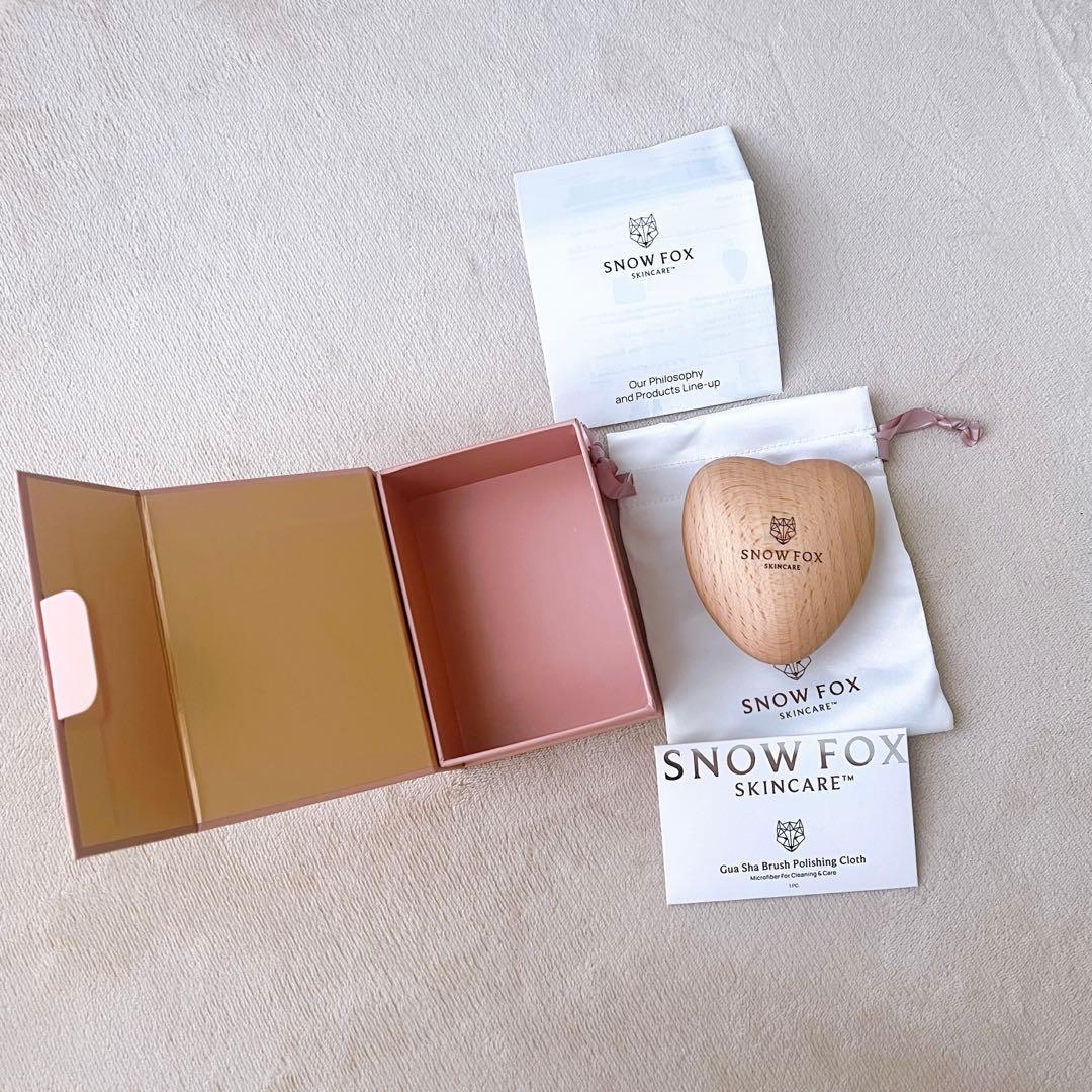  FOX カッサ ウッド ミニハート ヘアブラシセット