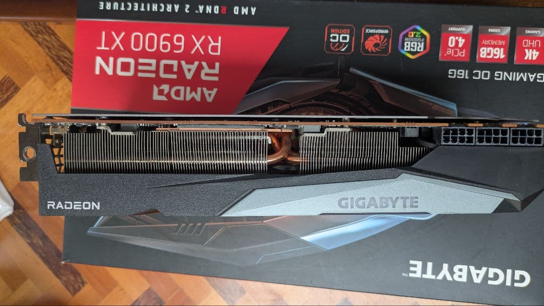 radeon rx6900xt GIGABYTE 16G 要説明確認