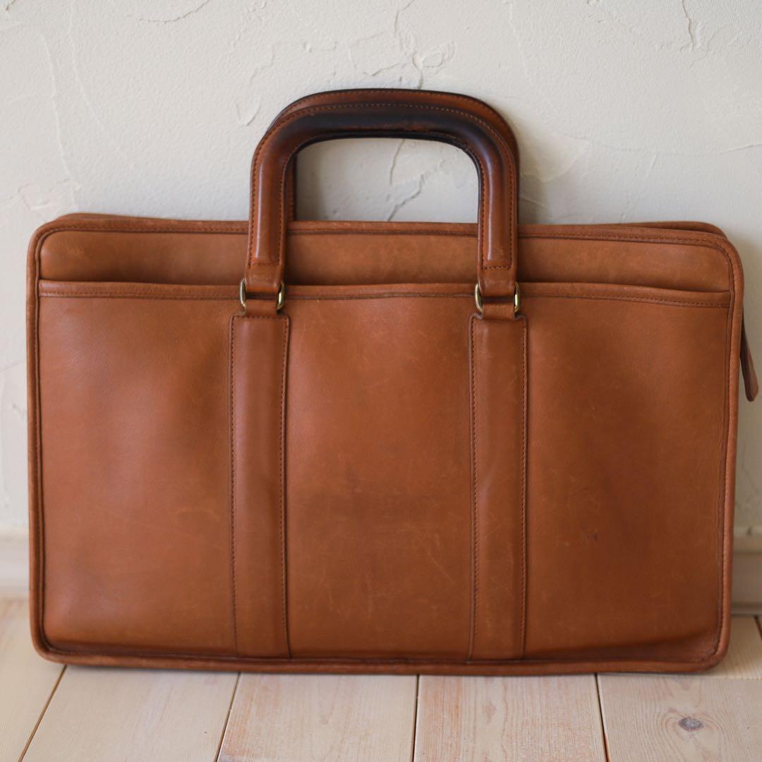 【1980s・USA製】オールドコーチ ビジネスバッグ ブリーフケース レザー