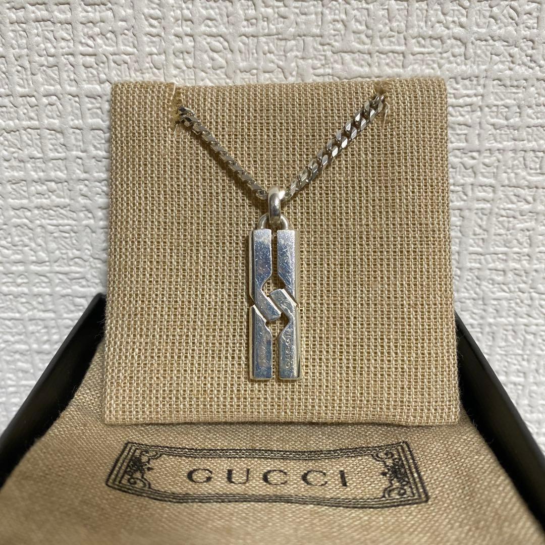 【最終値下げ】GUCCI グッチ シルバーネックレス【12/21まで】